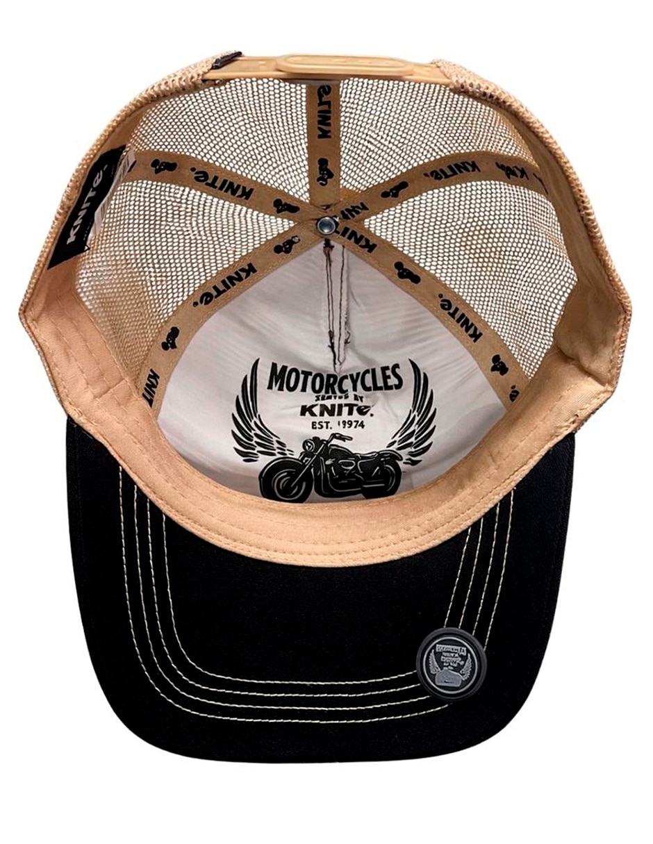 Gorra visera curva snapback para casual knite para hombre