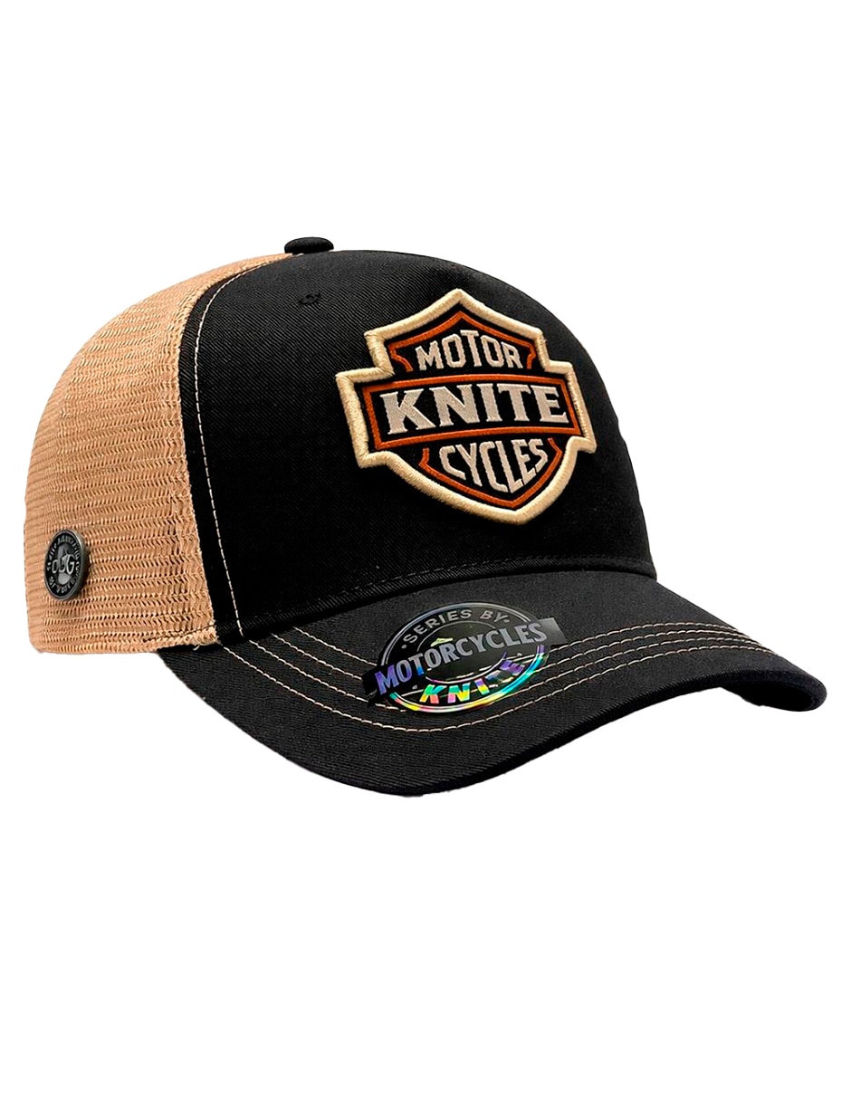Gorra visera curva snapback para casual knite para hombre
