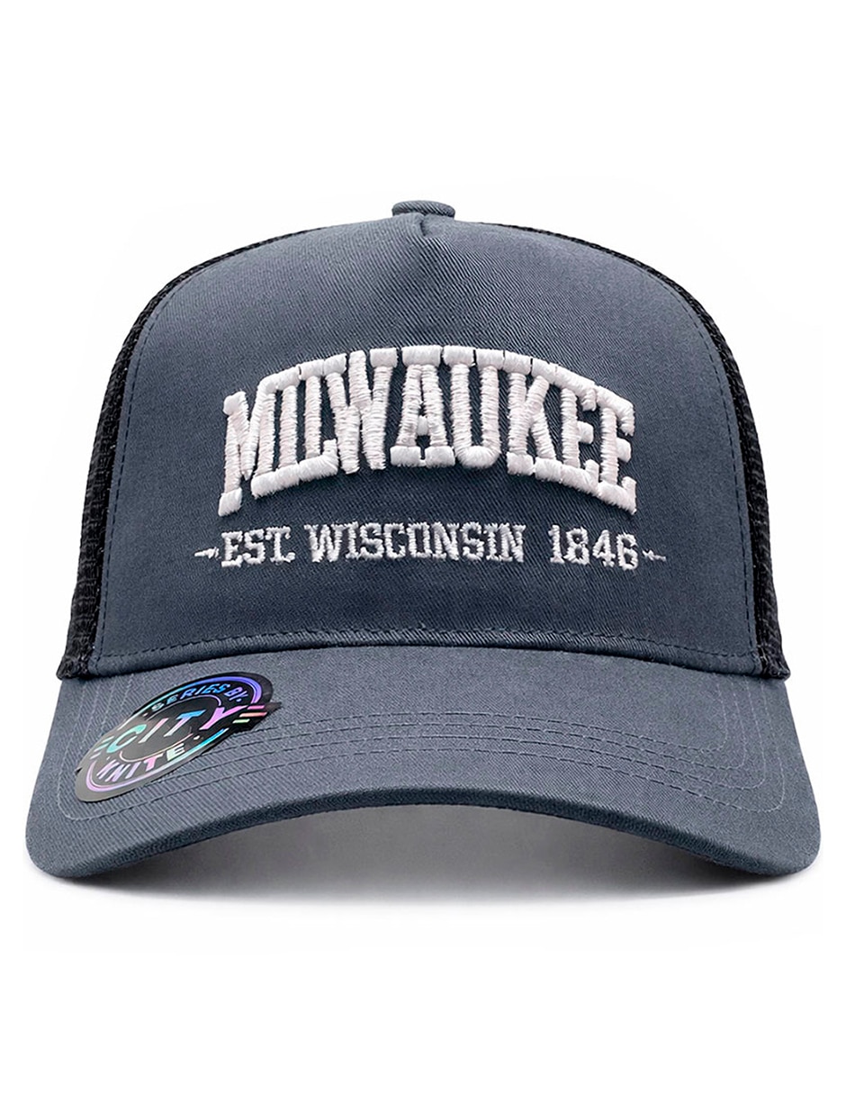 Gorra visera curva snapback para casual knite para hombre