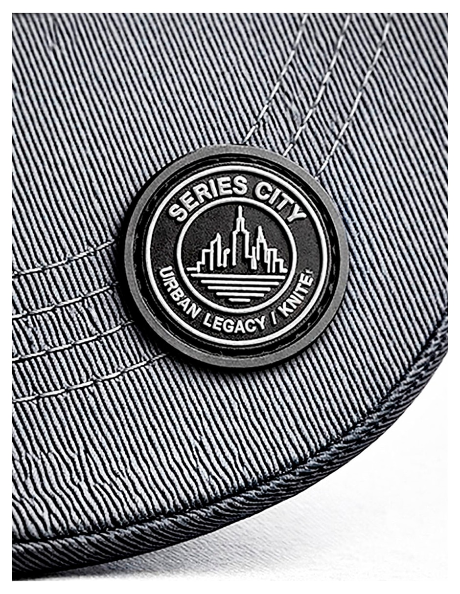 Gorra visera curva snapback para casual knite para hombre