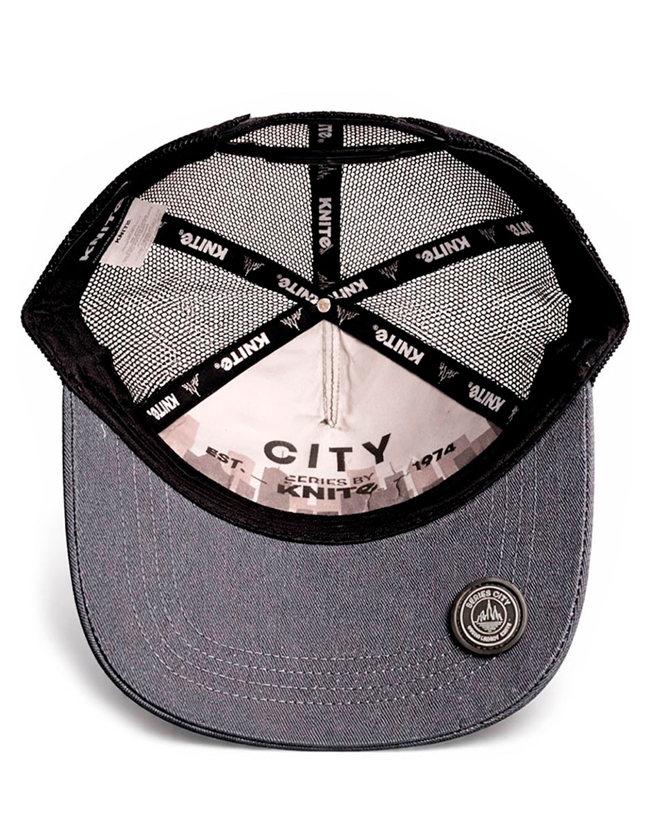 Gorra visera curva snapback para casual knite para hombre