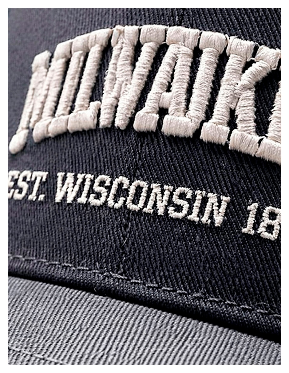 Gorra visera curva snapback para casual knite para hombre