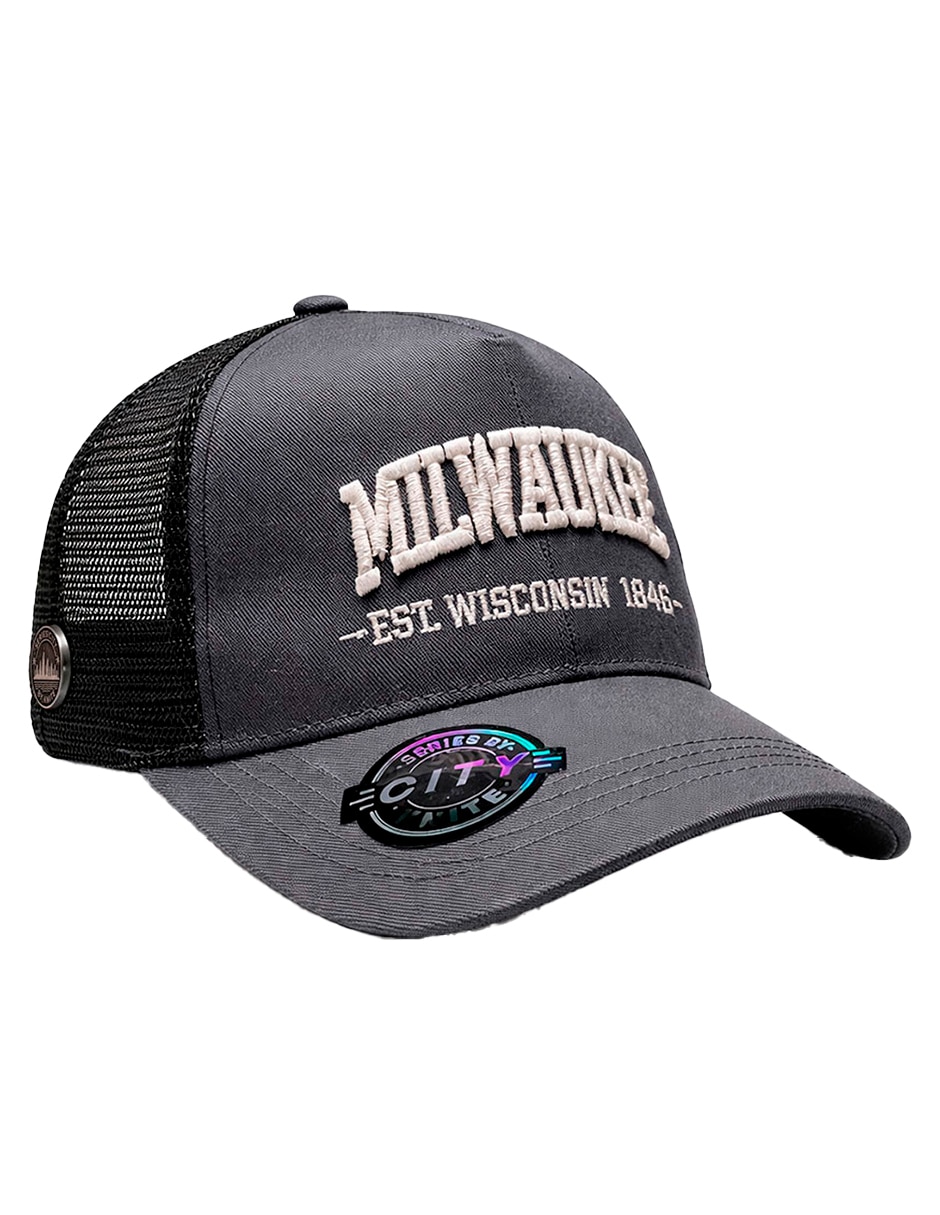 Gorra visera curva snapback para casual knite para hombre