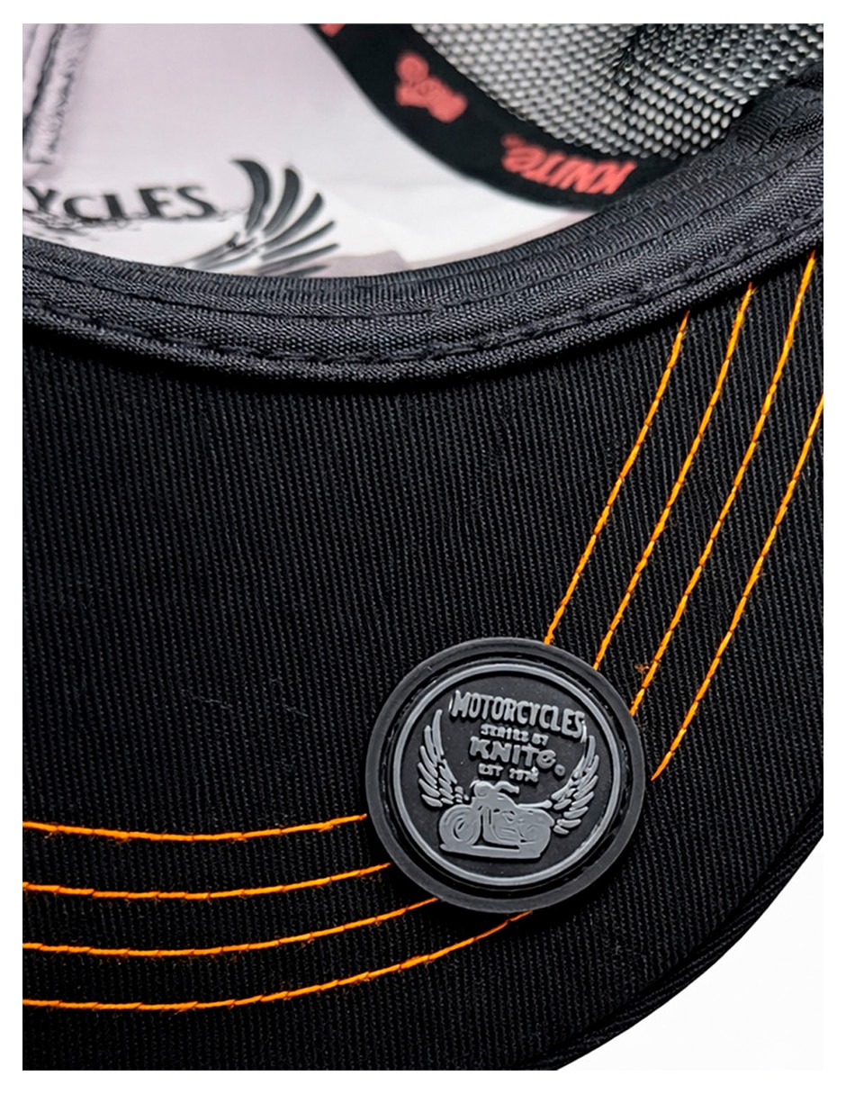 Gorra visera curva snapback para casual knite para hombre