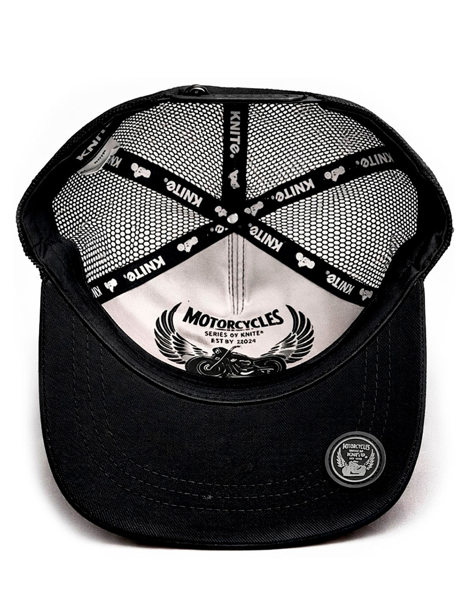 Gorra visera curva snapback para casual knite para hombre