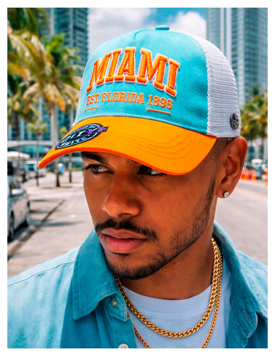 Gorra visera curva snapback para casual knite para hombre