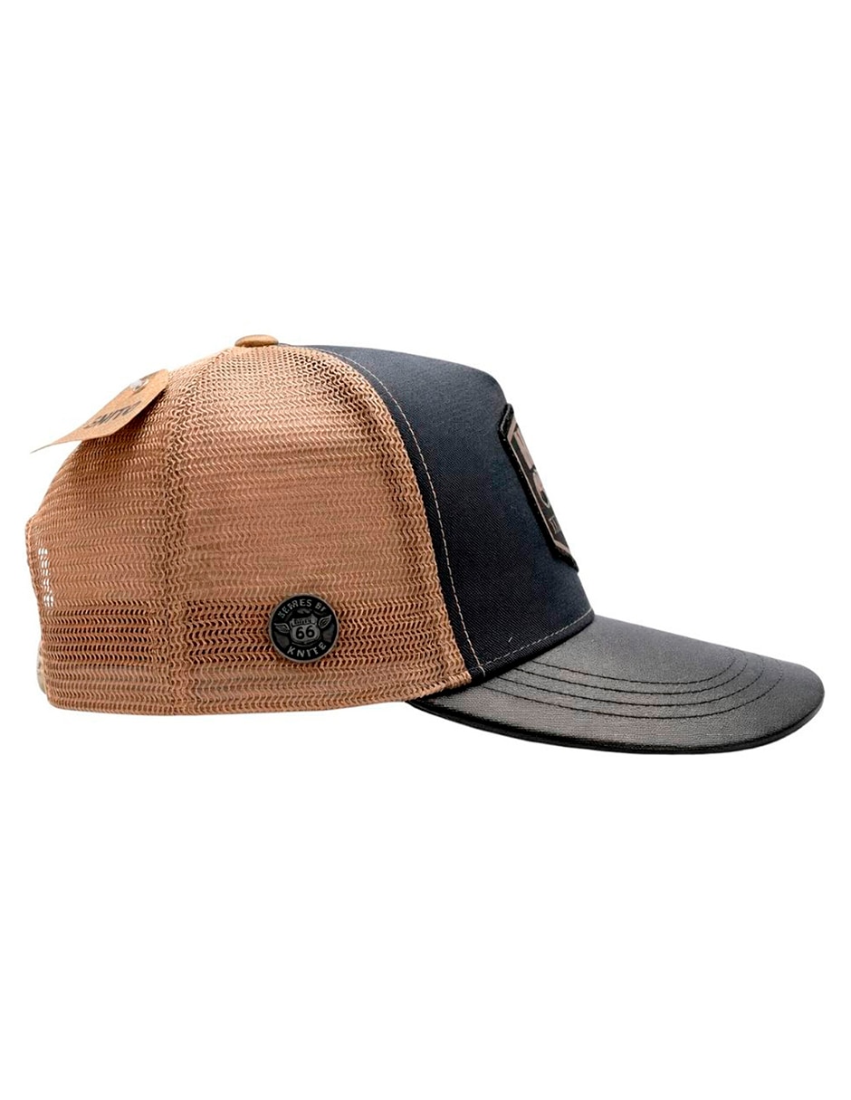 Gorra visera curva snapback para casual knite para hombre