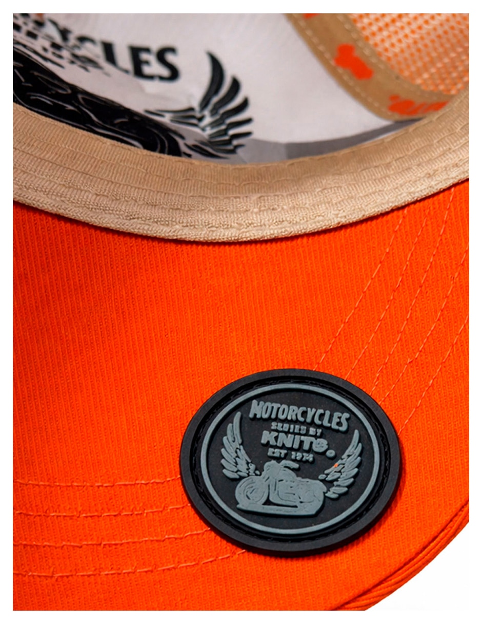 Gorra visera curva snapback para casual knite para hombre