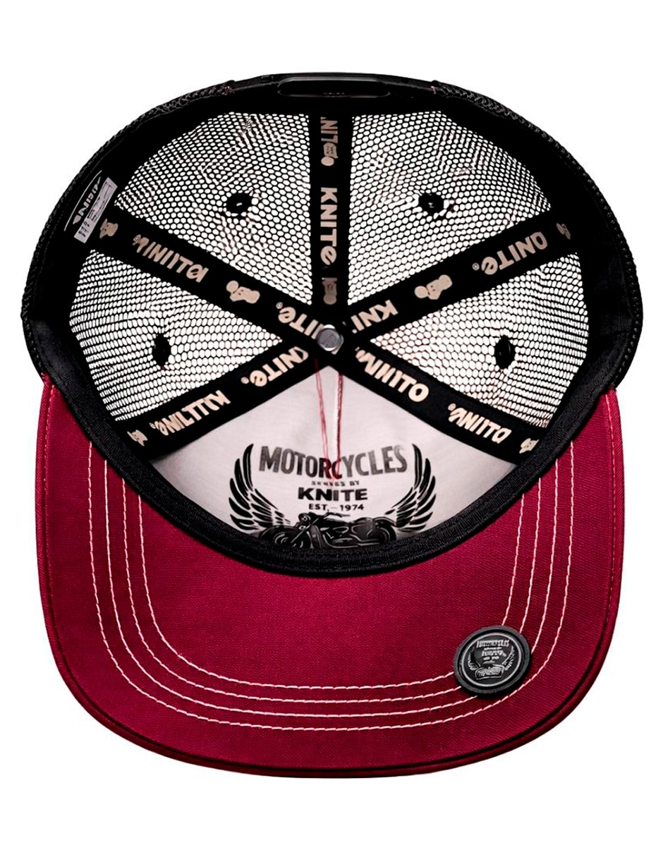 Gorra visera curva snapback para casual knite para hombre