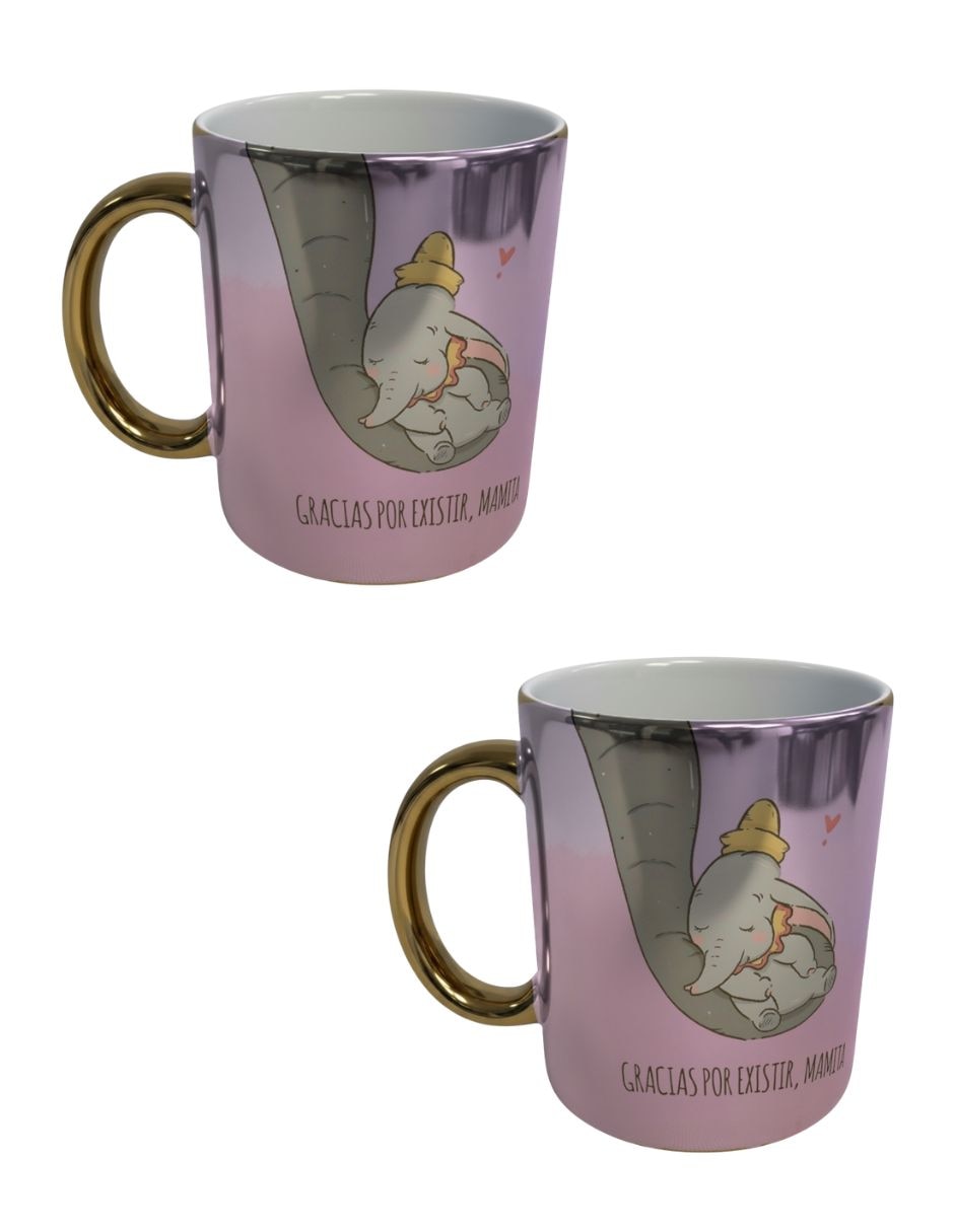 Taza con difusor clásica tink 2 piezas piezas