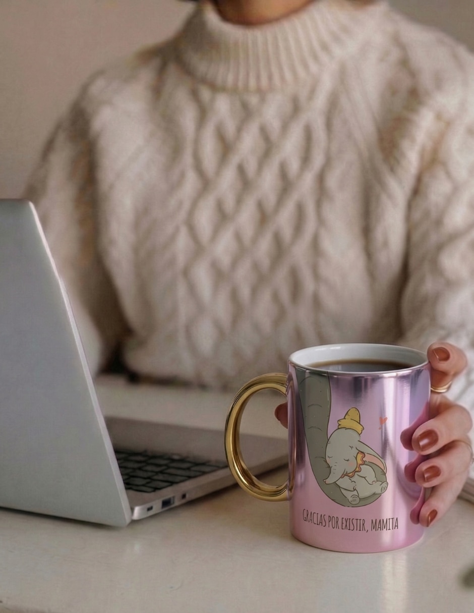 Taza con difusor clásica tink 2 piezas piezas