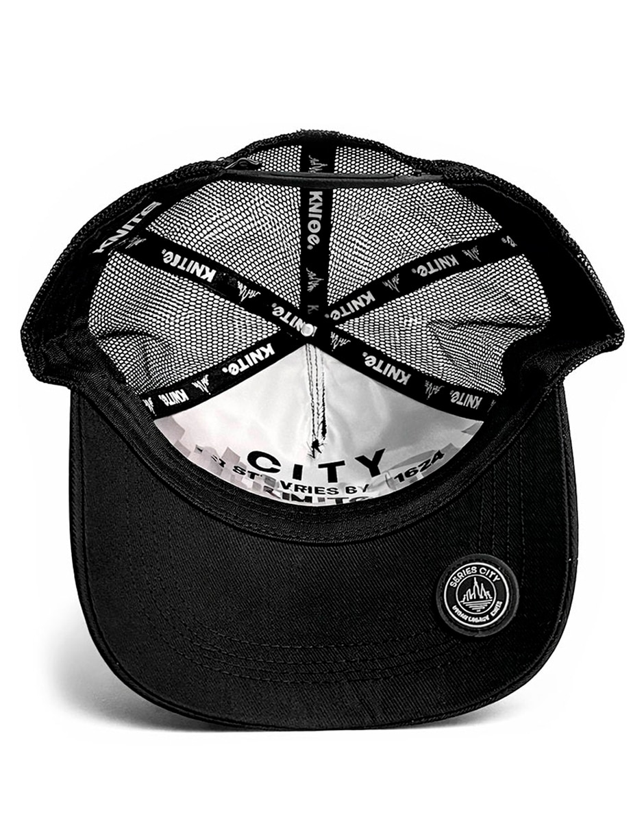 Gorra visera curva snapback para casual knite para hombre