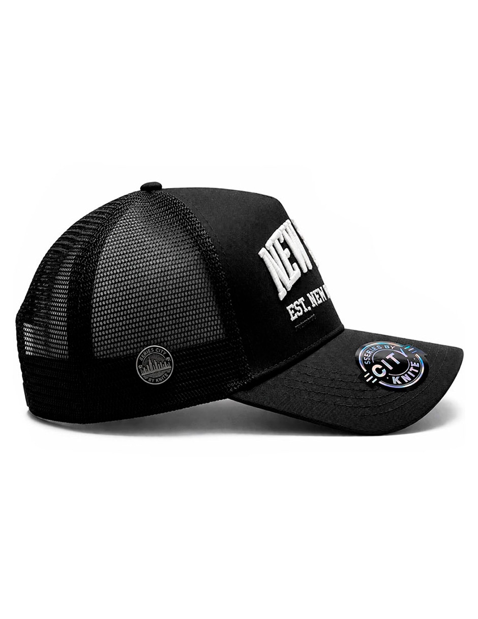 Gorra visera curva snapback para casual knite para hombre