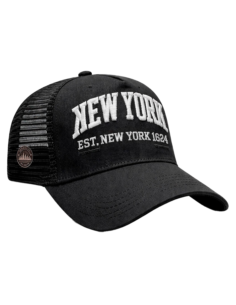 Gorra visera curva snapback para casual knite para hombre