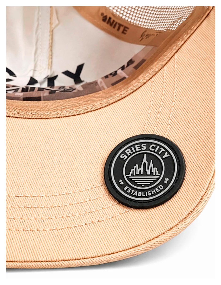 Gorra visera curva snapback para casual knite para hombre