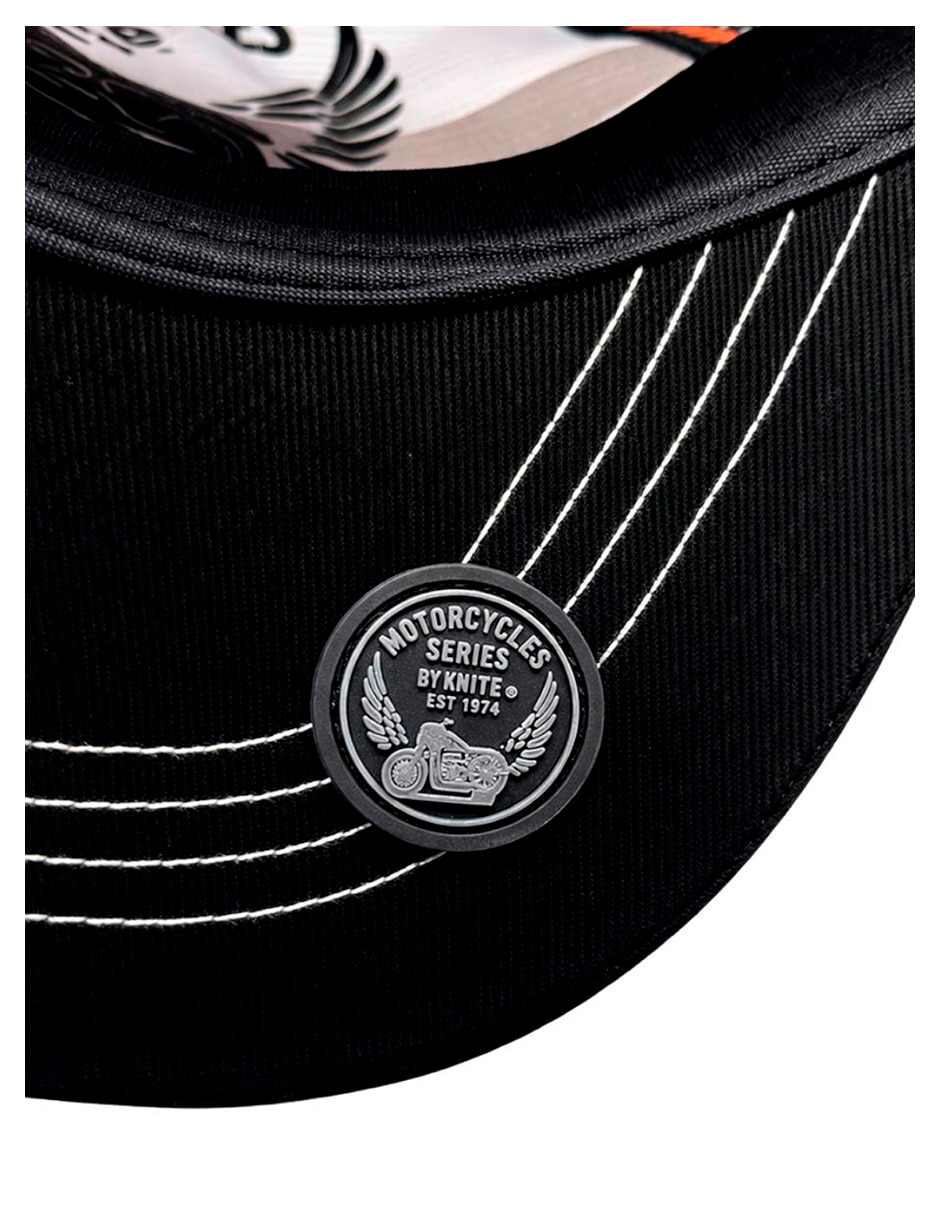 Gorra visera curva snapback para casual knite para hombre