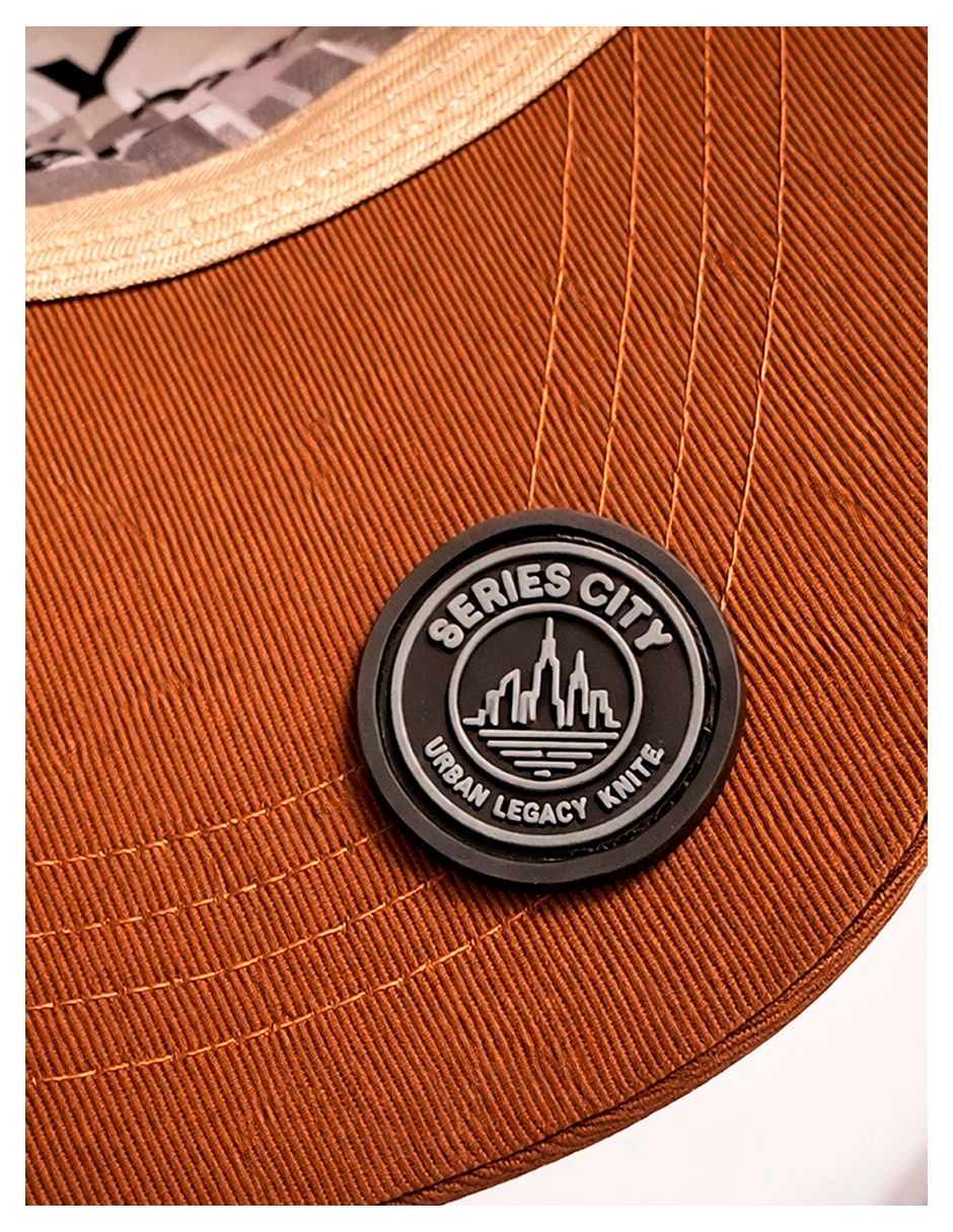 Gorra visera curva snapback para casual knite para hombre