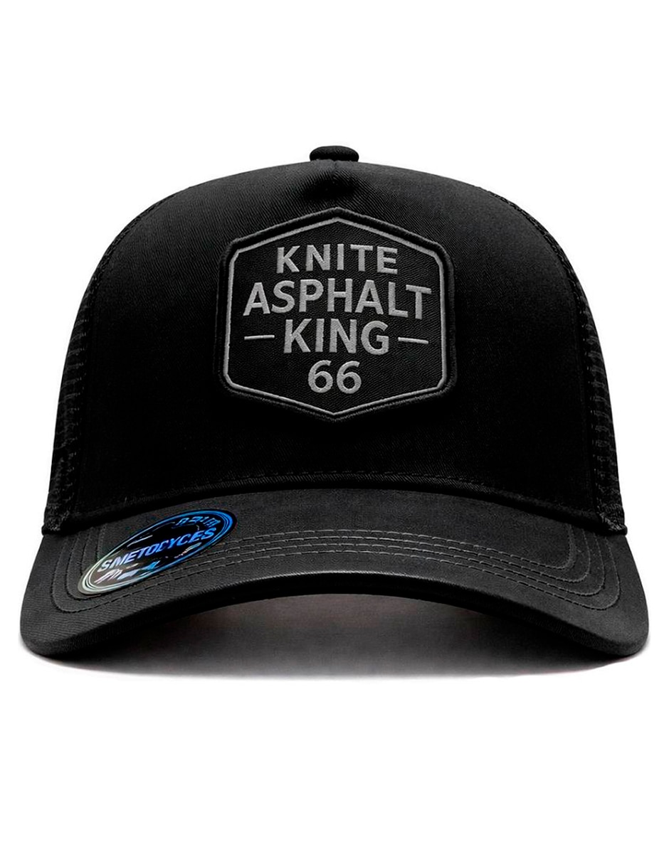 Gorra visera curva snapback para casual knite para hombre