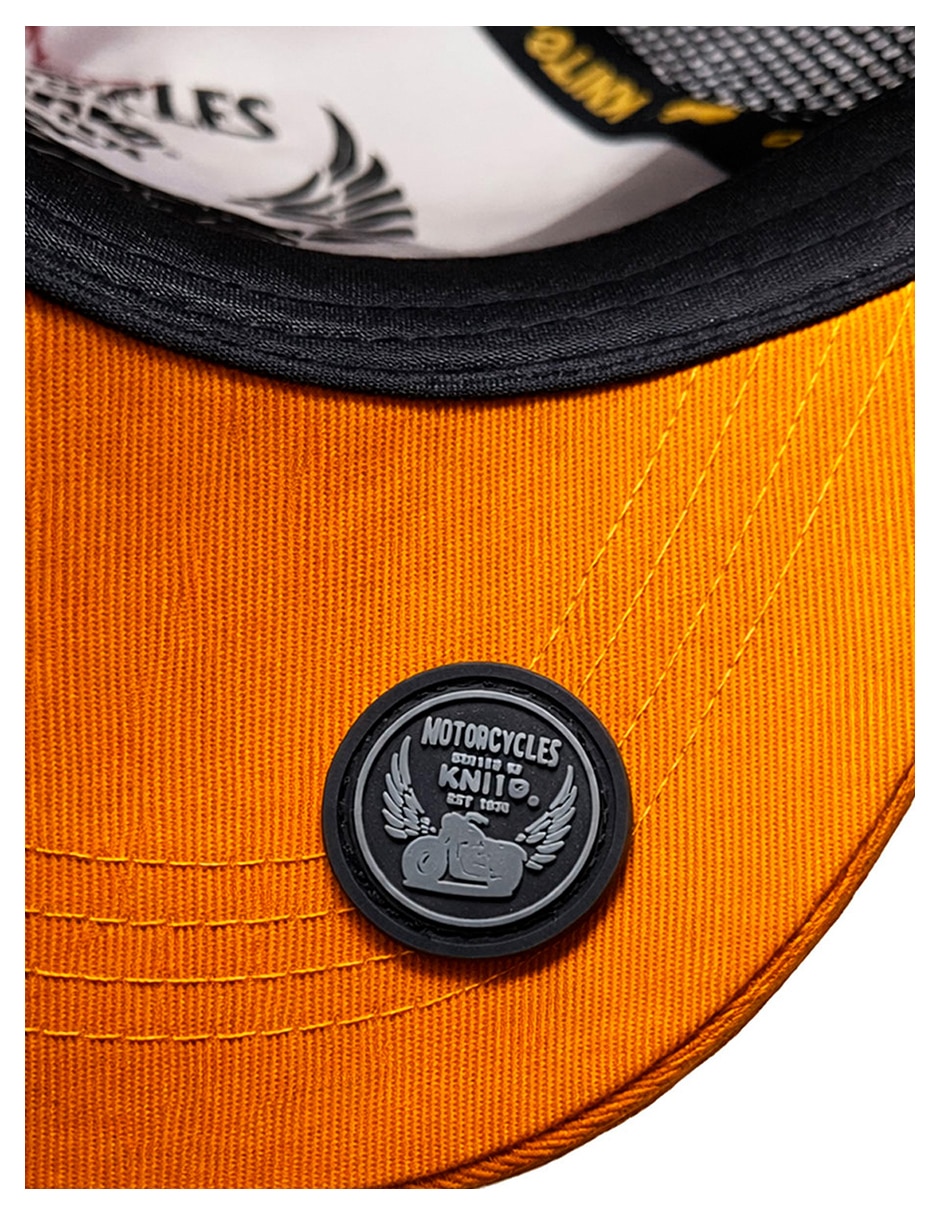 Gorra visera curva snapback para casual knite para hombre