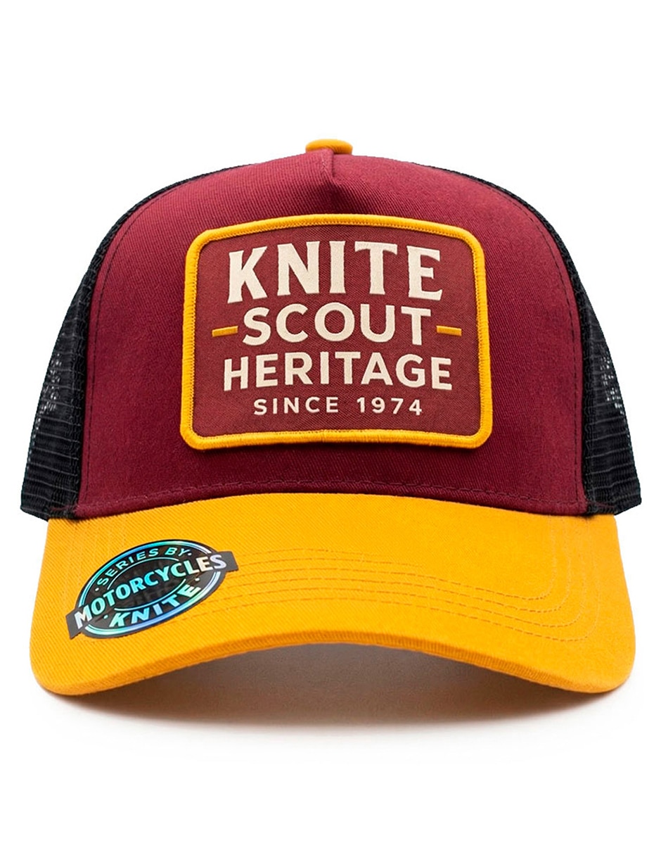 Gorra visera curva snapback para casual knite para hombre