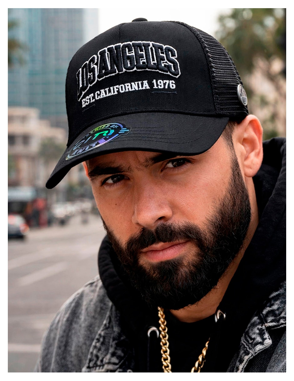 Gorra visera curva snapback para casual knite para hombre