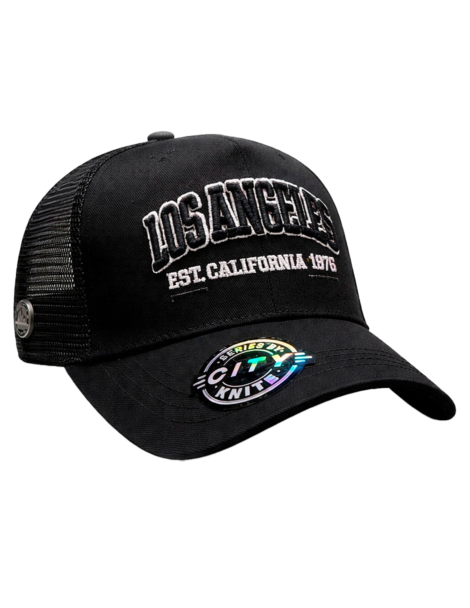 Gorra visera curva snapback para casual knite para hombre