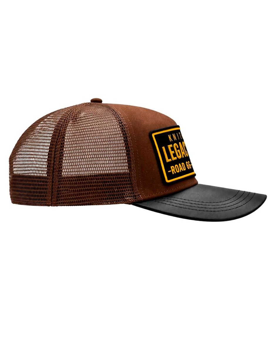 Gorra visera curva snapback para casual knite para hombre