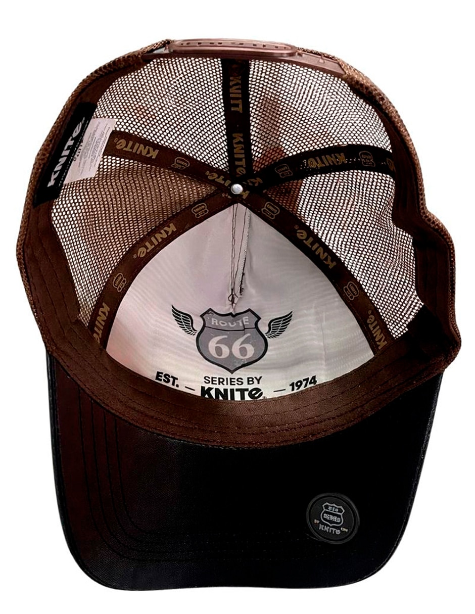 Gorra visera curva snapback para casual knite para hombre