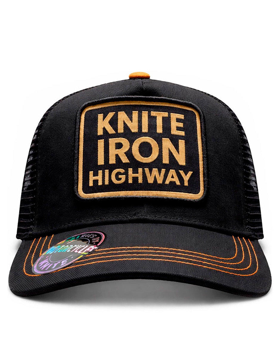 Gorra visera curva snapback para casual knite para hombre