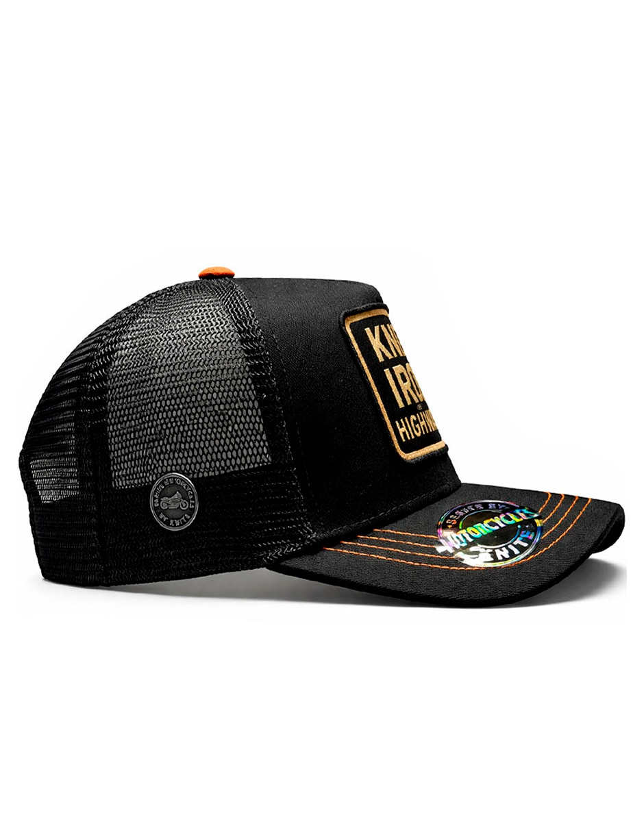 Gorra visera curva snapback para casual knite para hombre