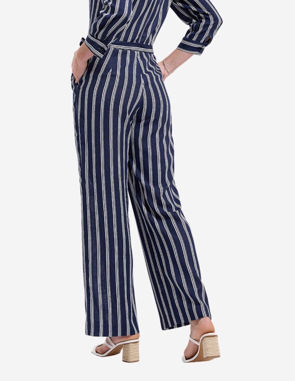 Jumpsuit Karla D' Liz estampado a rayas para mujer