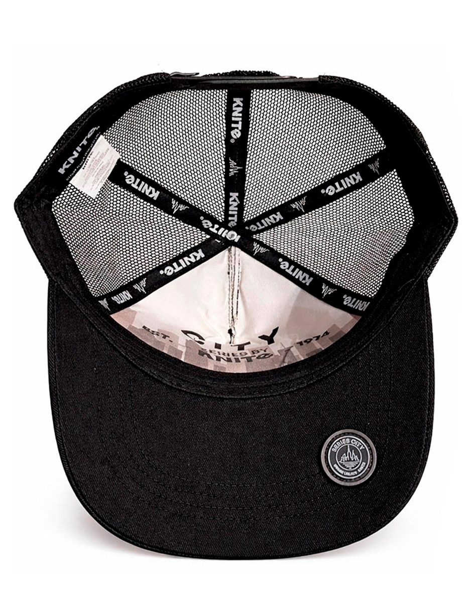 Gorra visera curva snapback para casual knite para hombre