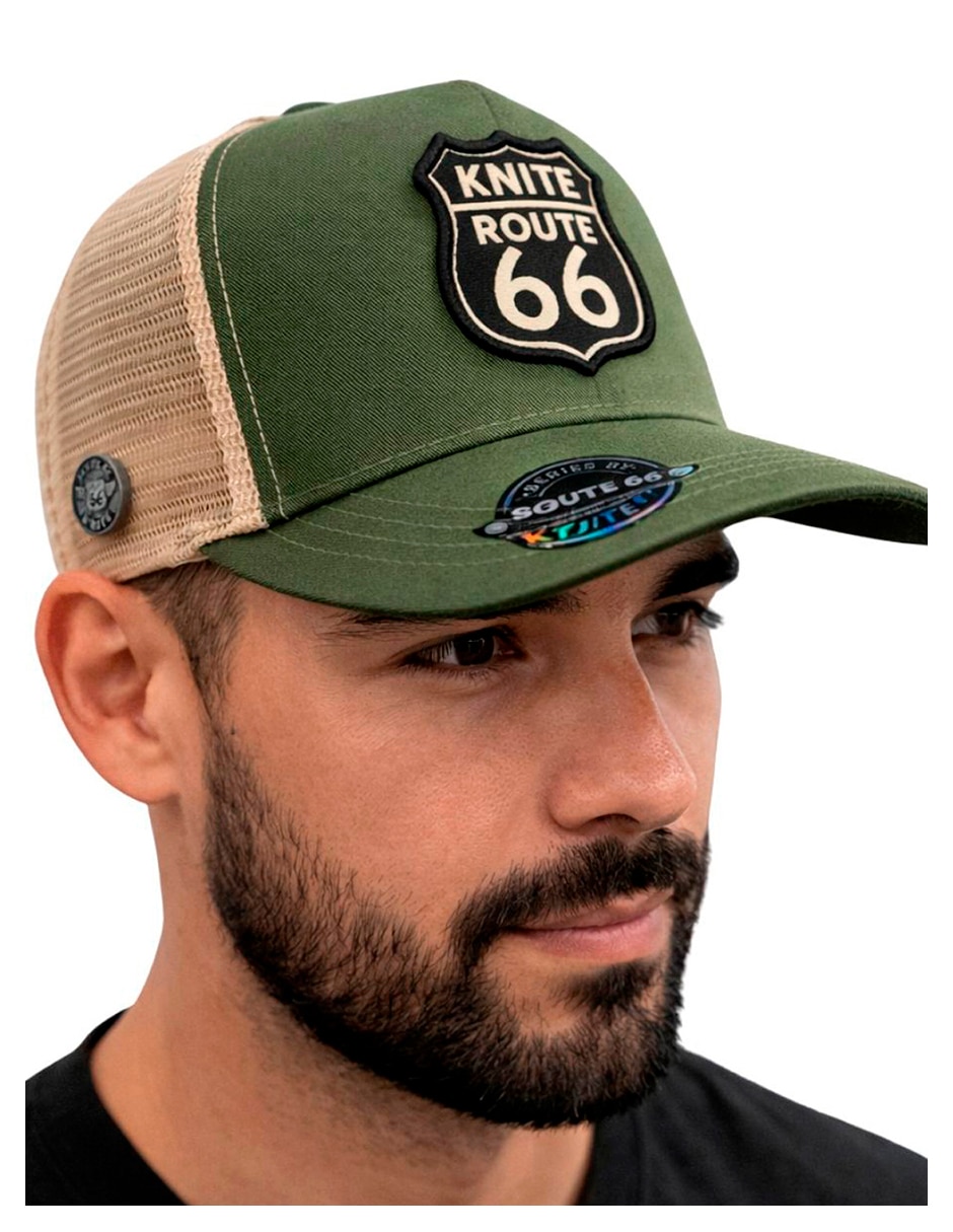 Gorra visera curva snapback para casual knite para hombre