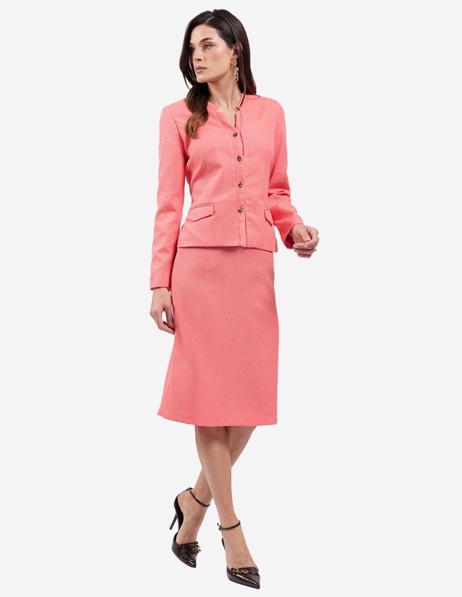 Conjunto de falda casual karla d' liz para mujer