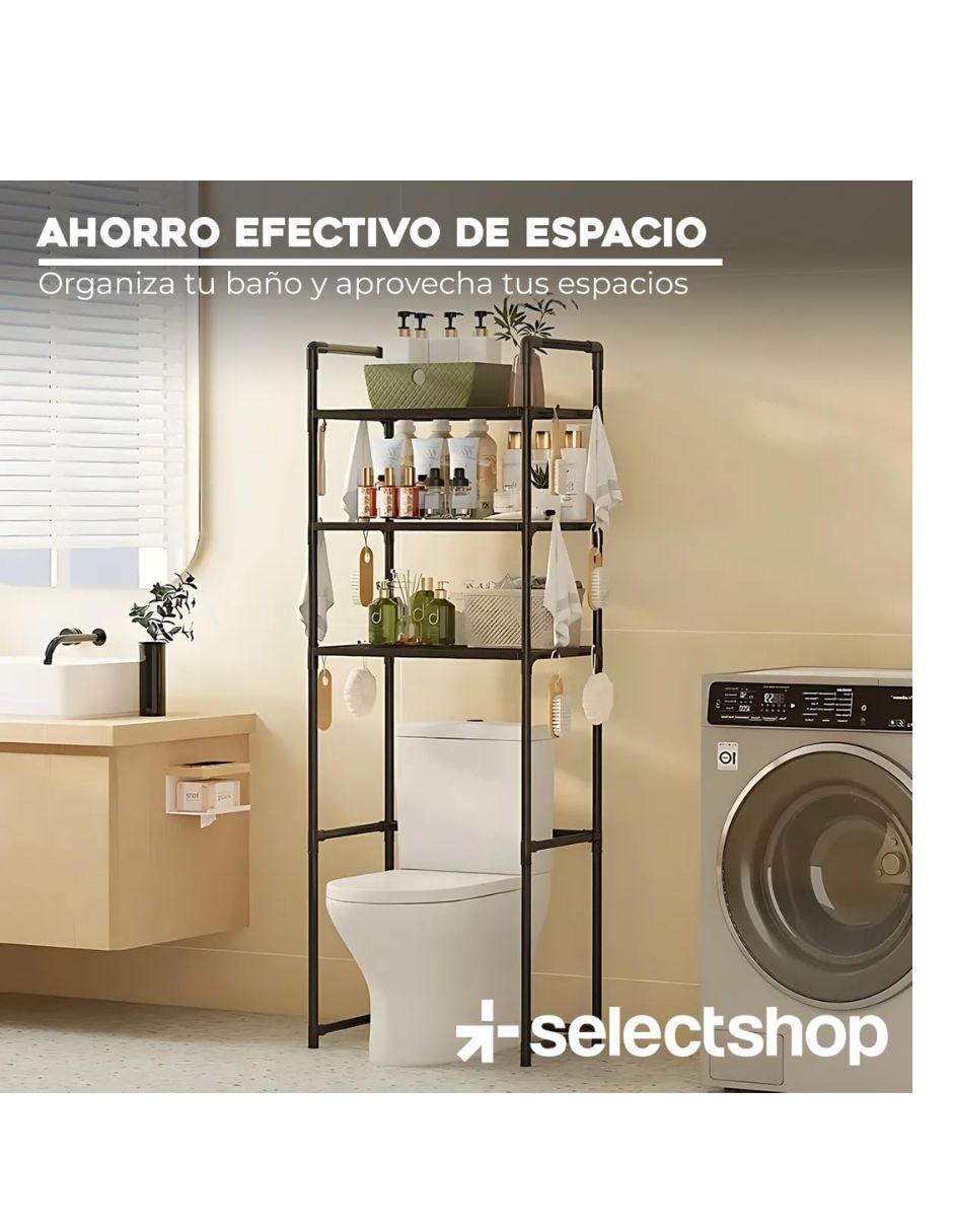 Organizador de baño?selectshop estantería