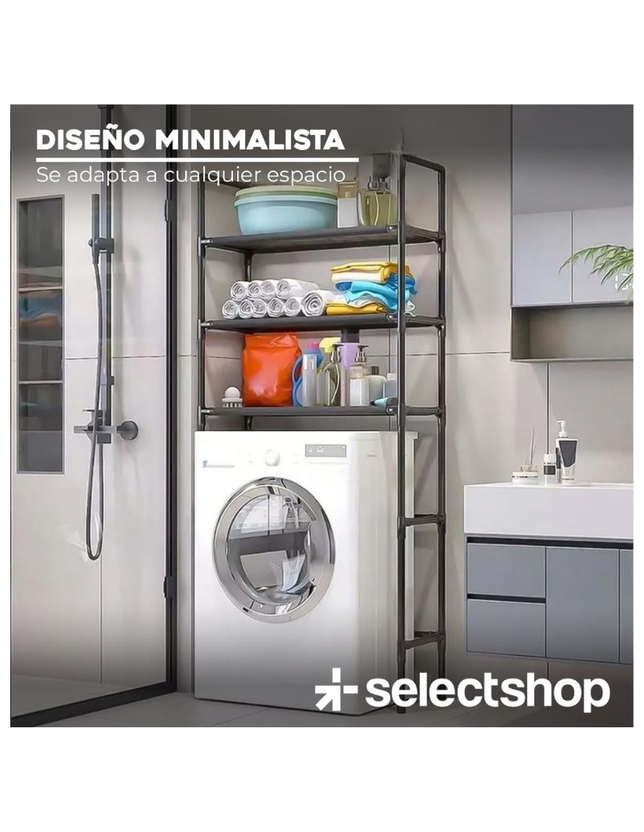 Organizador de baño?selectshop estantería