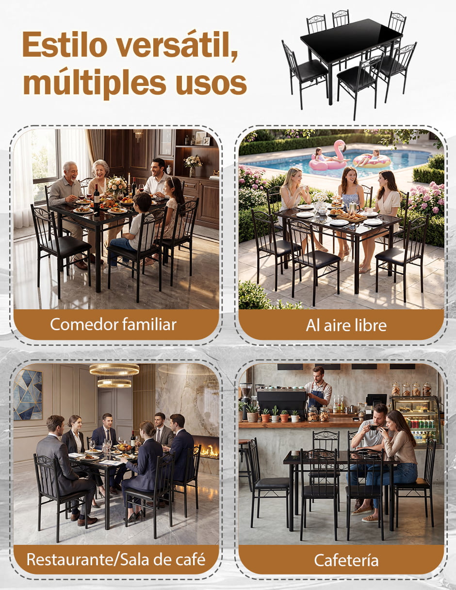 Comedor para 6 personas 2