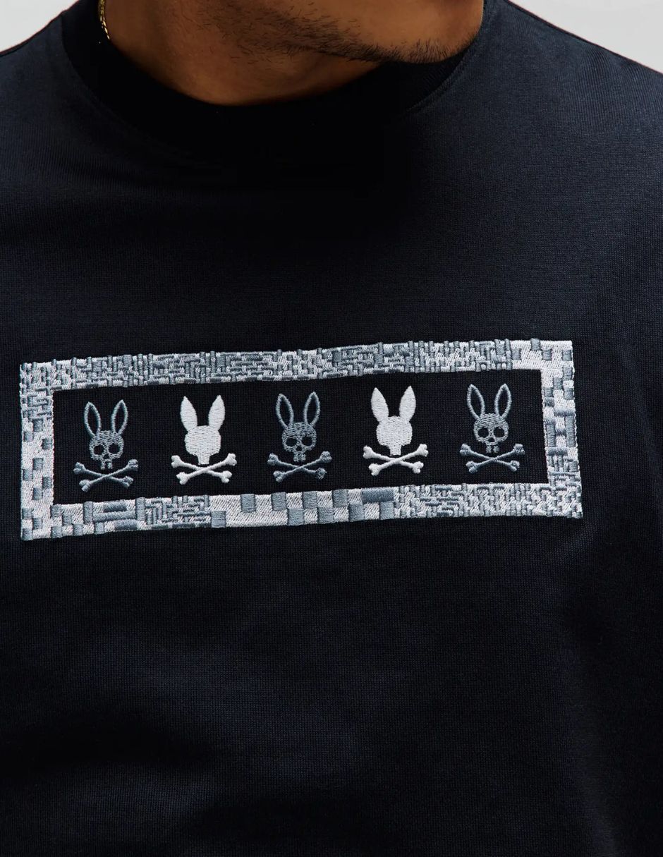 Playera psycho bunny cuello redondo para hombre