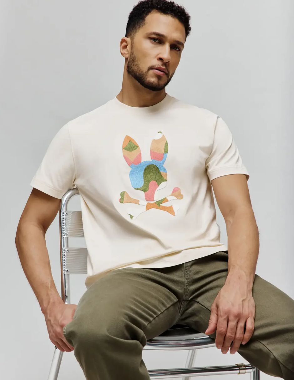 Playera psycho bunny cuello redondo para hombre