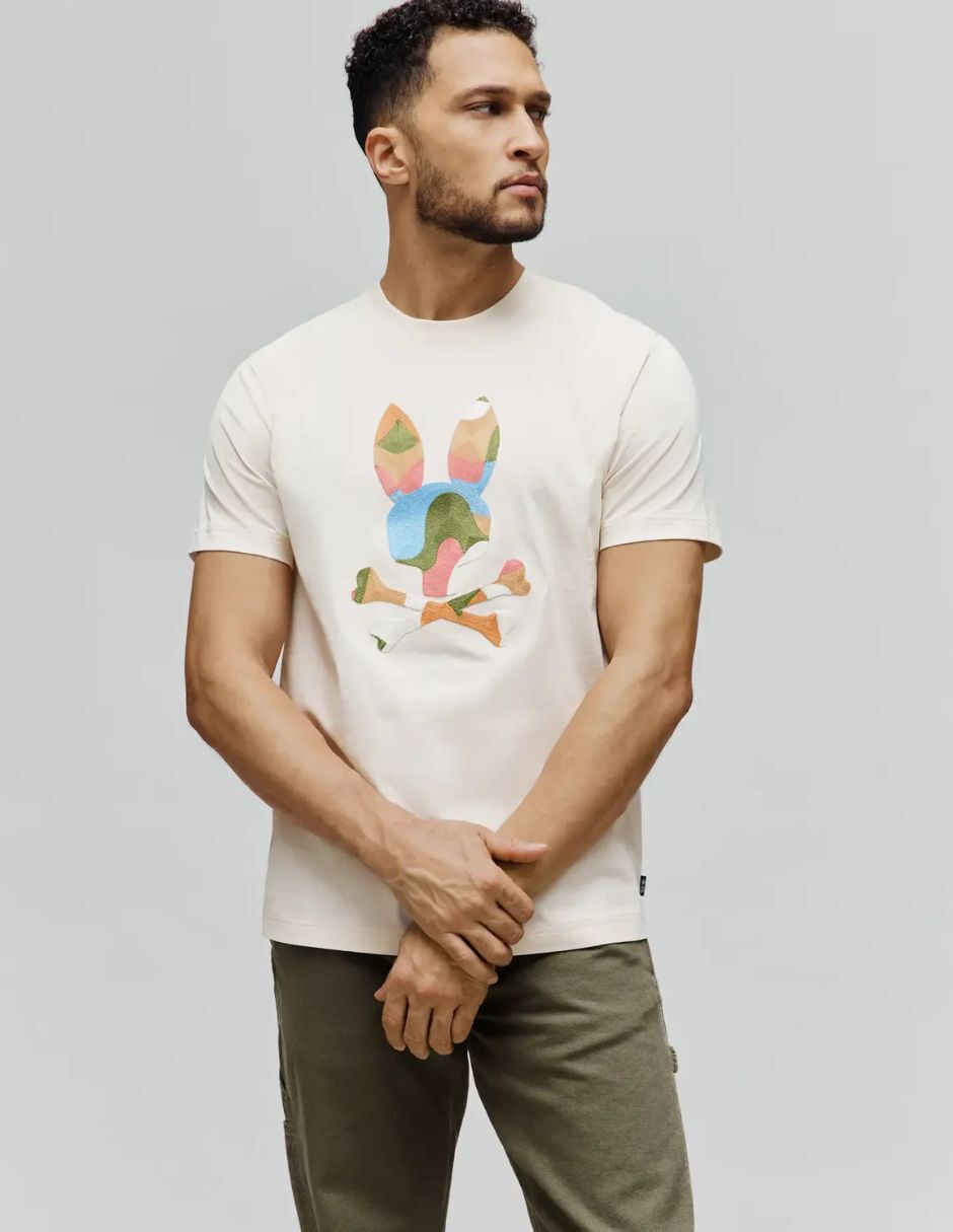 Playera psycho bunny cuello redondo para hombre