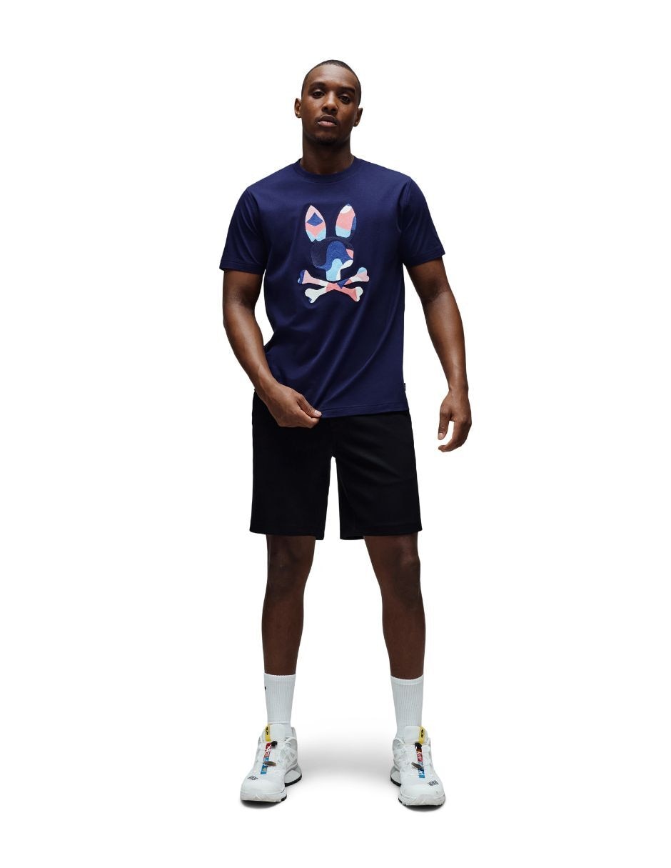 Playera psycho bunny cuello redondo para hombre