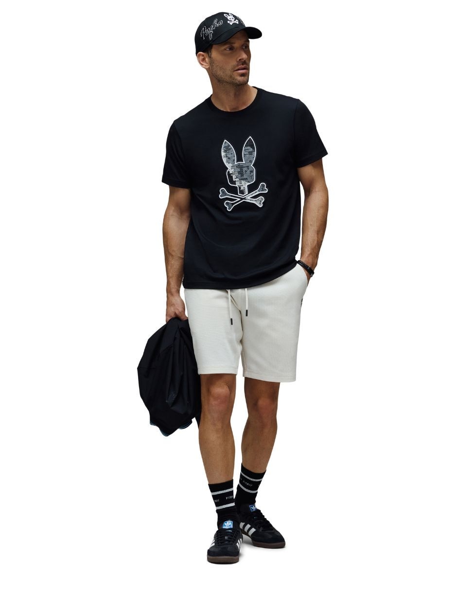Playera psycho bunny cuello redondo para hombre