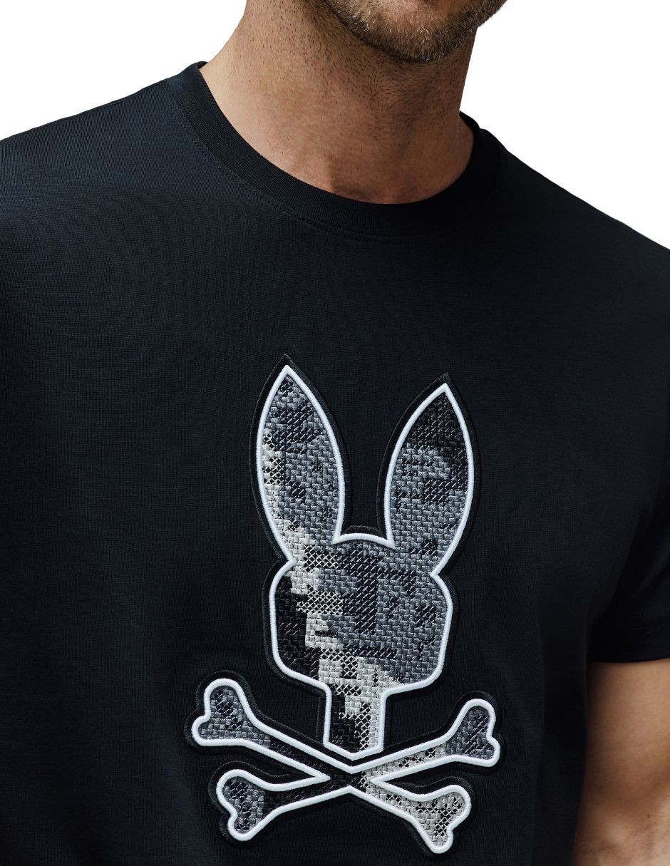 Playera psycho bunny cuello redondo para hombre