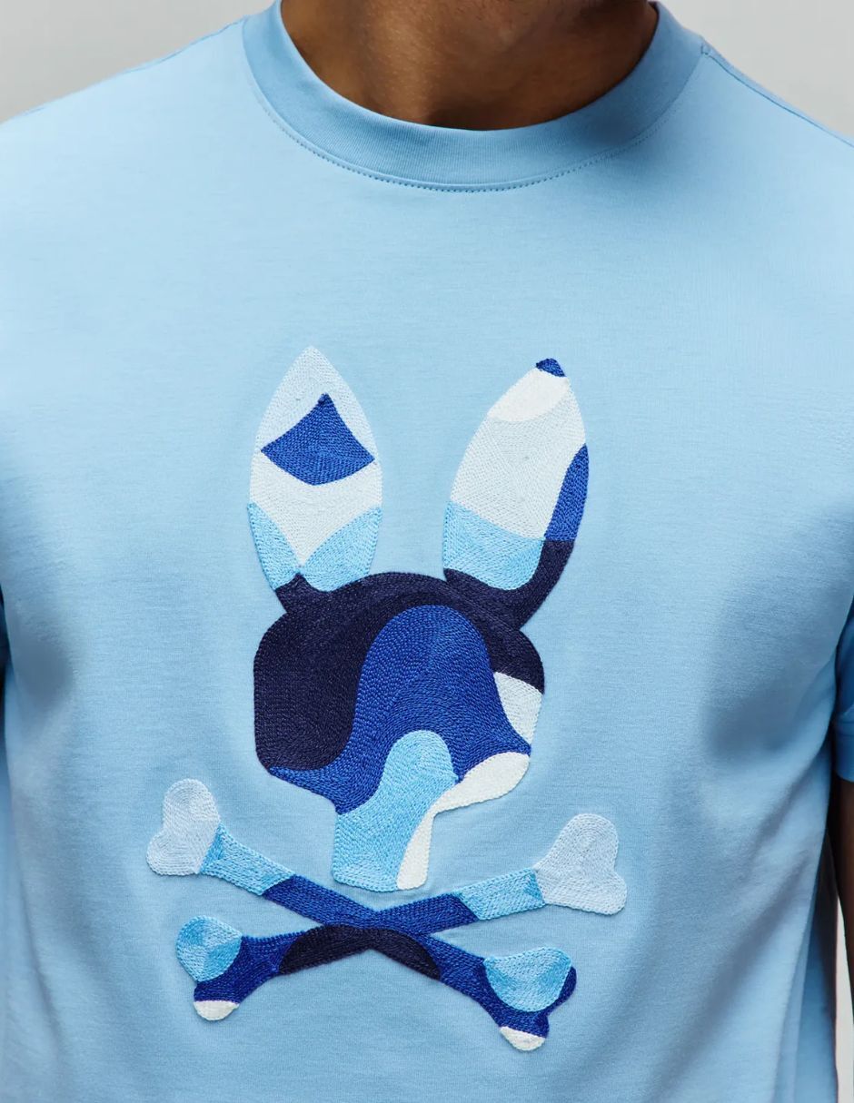 Playera psycho bunny cuello redondo para hombre