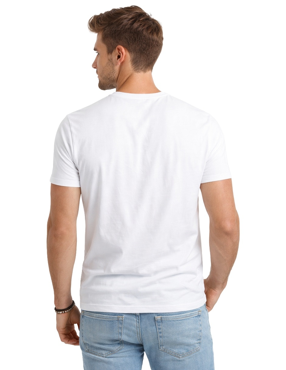 Playera cuello redondo para hombre 2