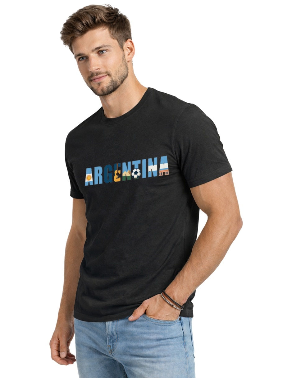 Playera Voltaica cuello redondo para hombre