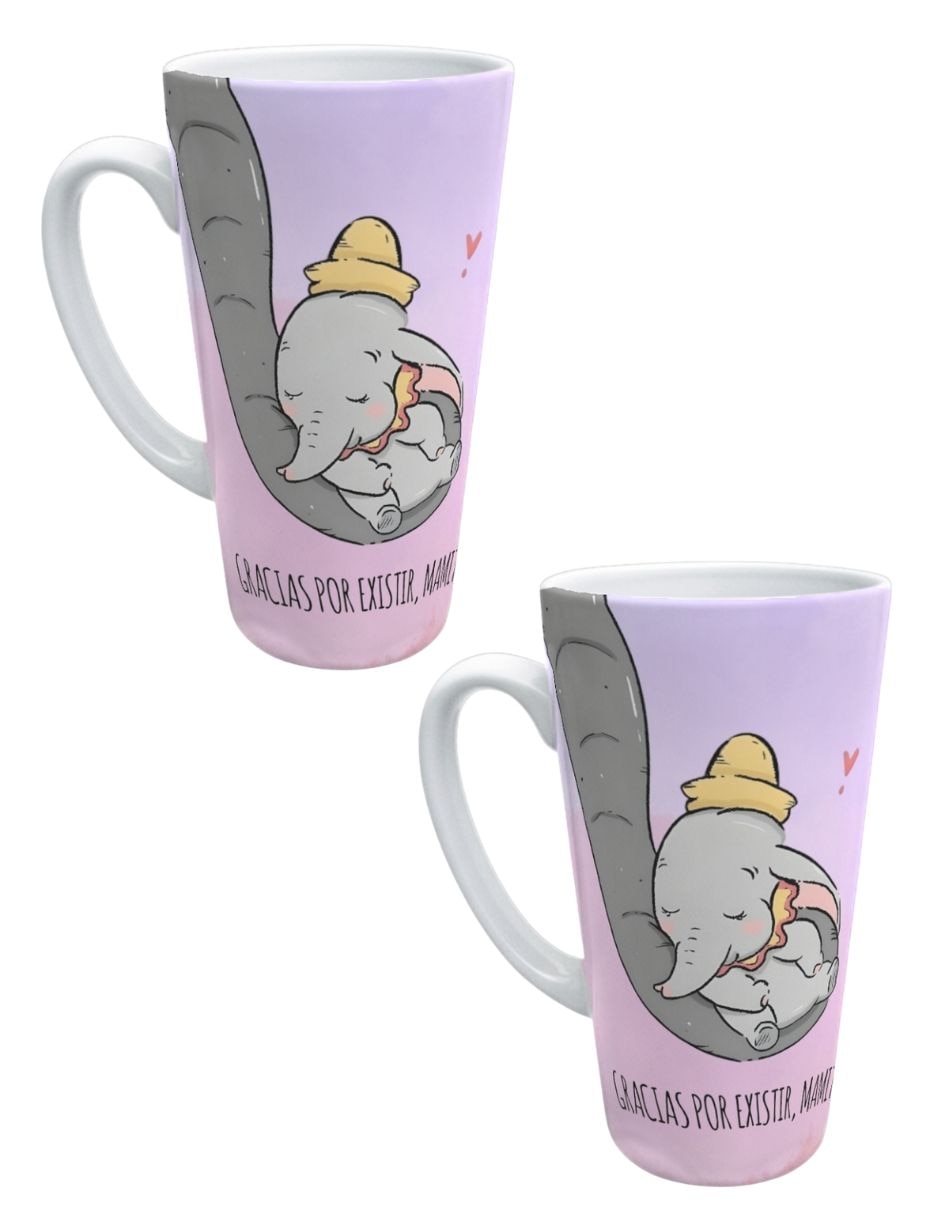 Set de tazas clásica 2 piezas