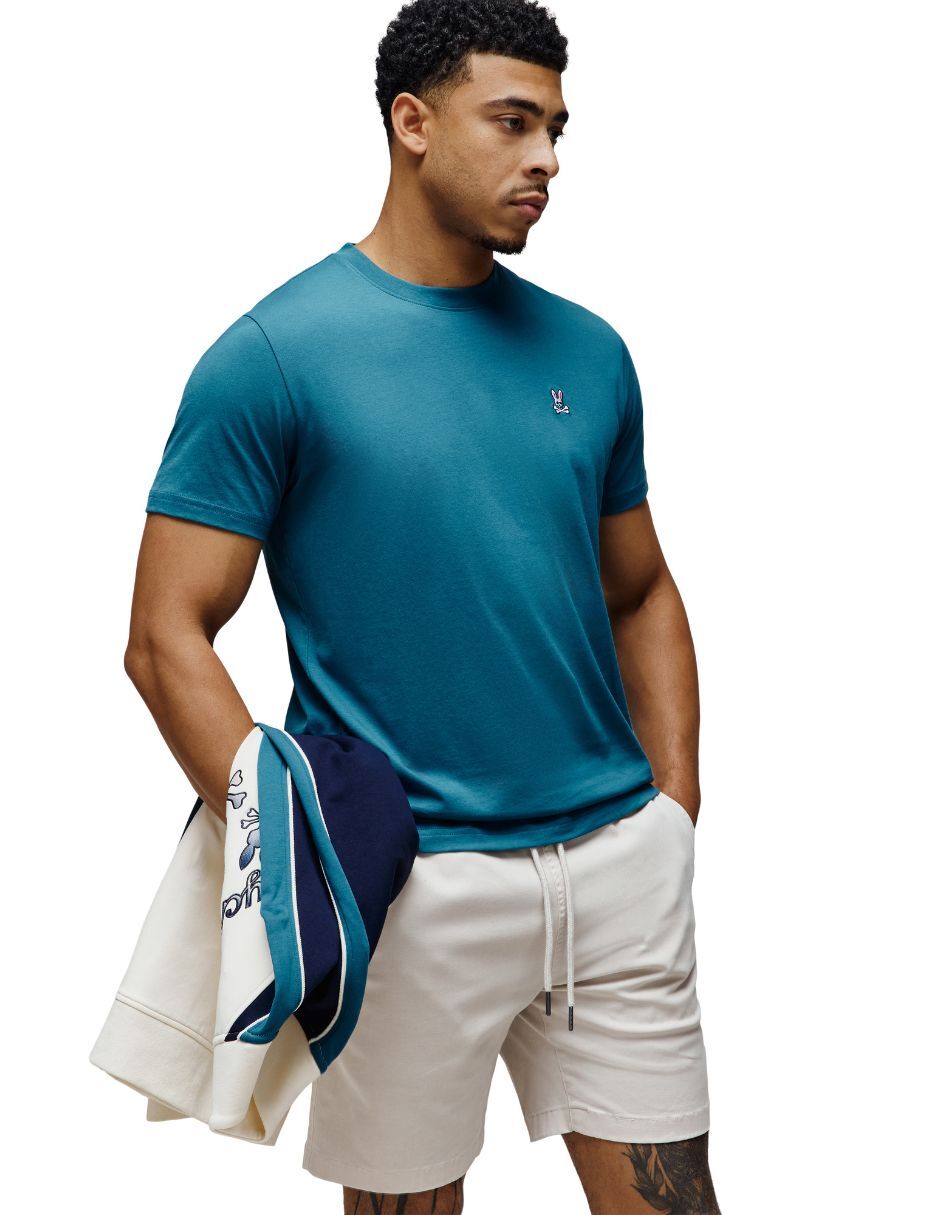 Playera psycho bunny cuello redondo para hombre