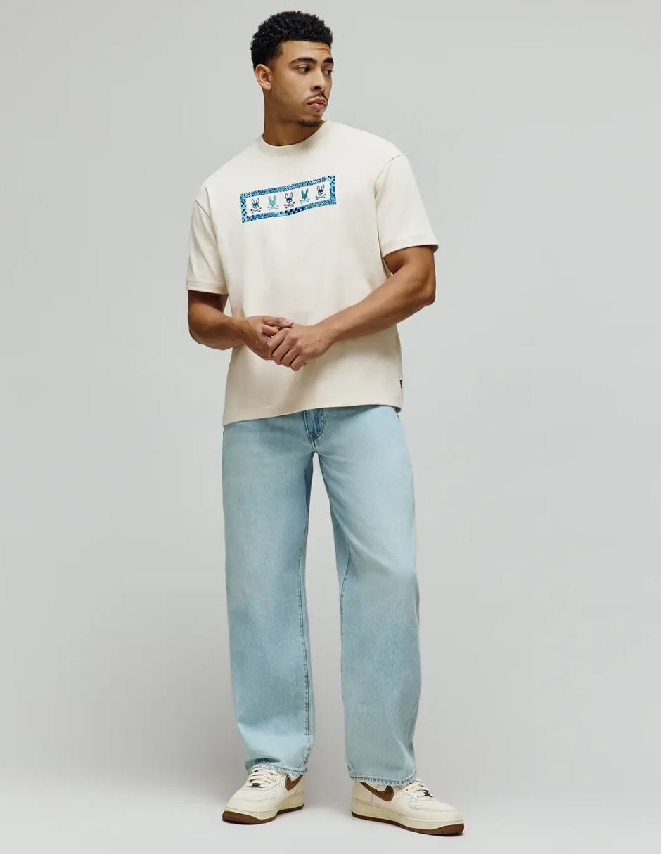 Playera cuello redondo para hombre