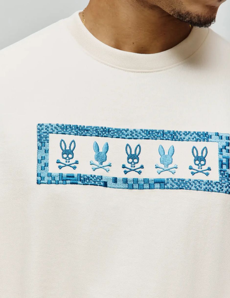 Playera Psycho Bunny cuello redondo para hombre